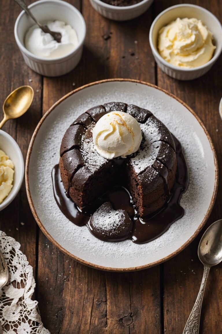 Flourless Chocolate Lava Cake