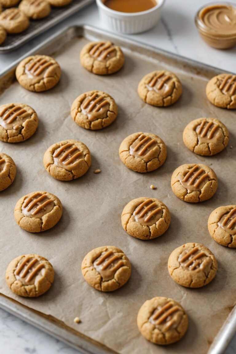 Flourless Peanut Butter Cookies