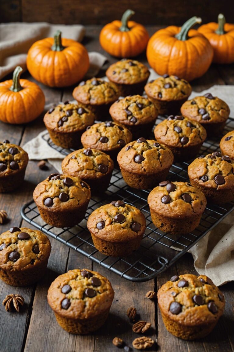 Flourless Spiced Pumpkin Muffin Bites