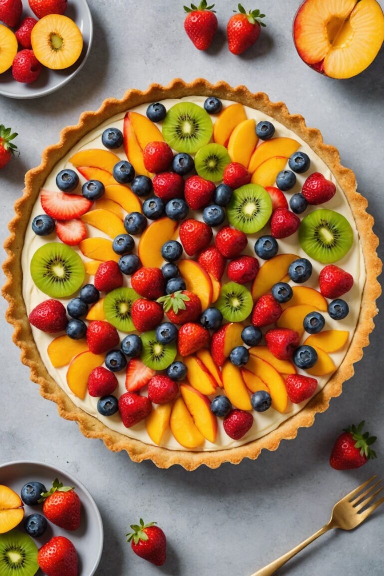 Fresh Fruit Tart With Mascarpone