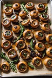 Garlic Butter Roasted Mushrooms