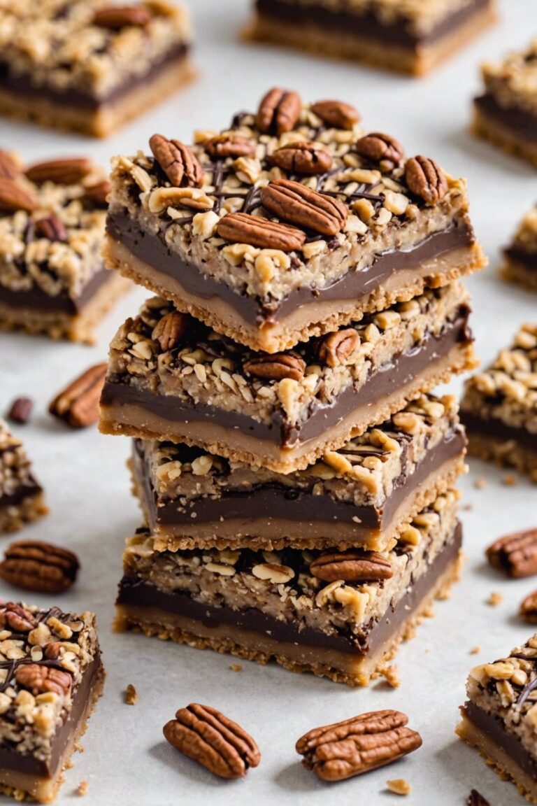 German Chocolate Snacking Bars