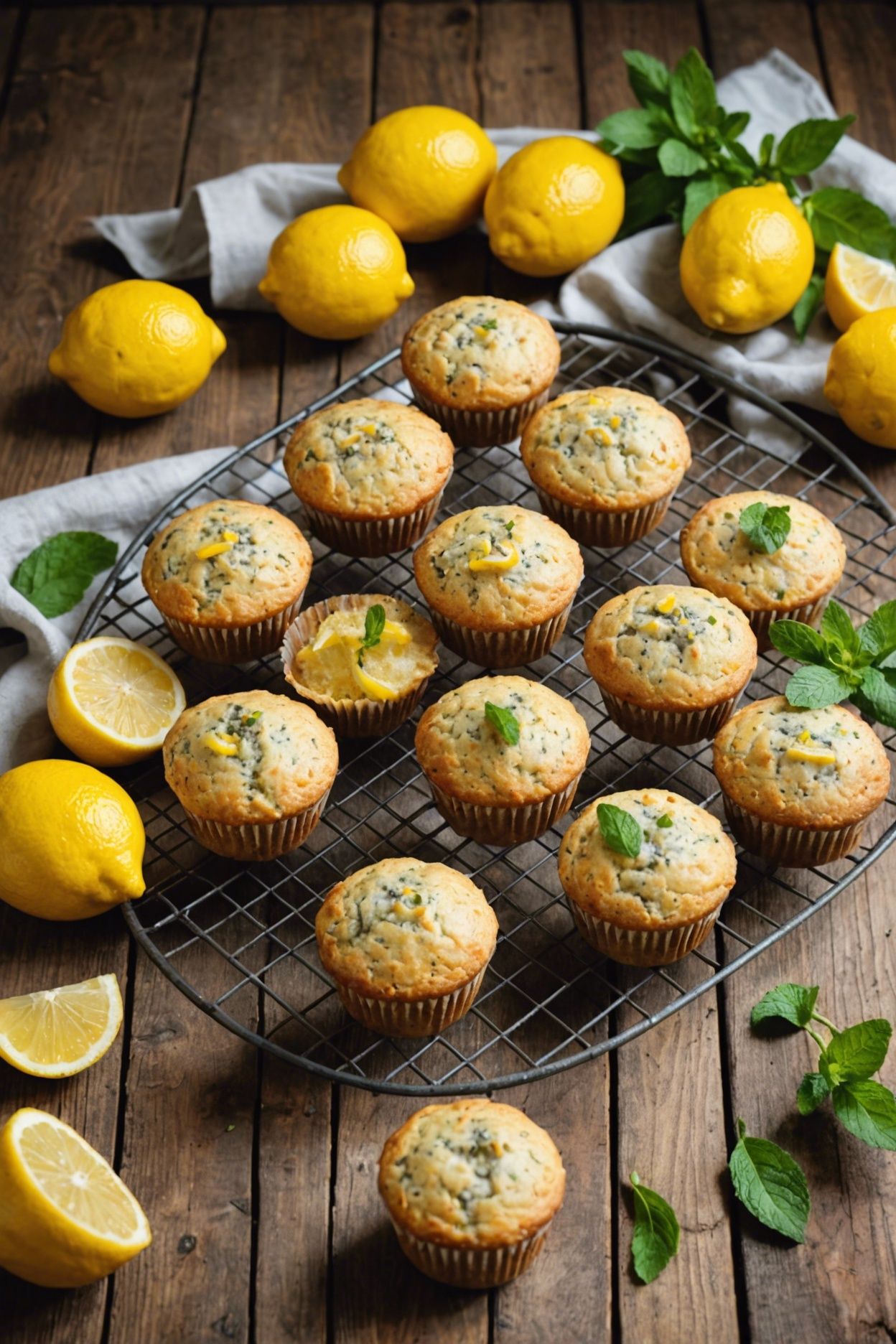 Gluten Free Lemon Poppy Seed Muffins