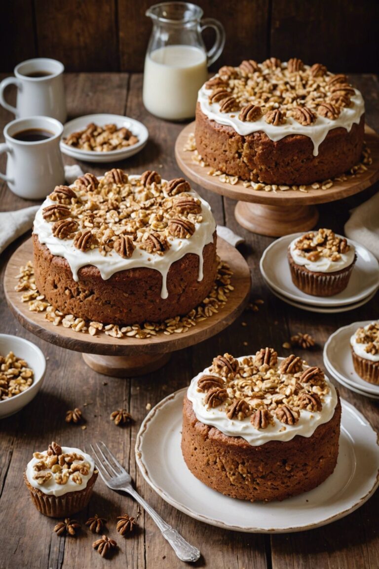 Grandma Snyders Oatmeal Cake