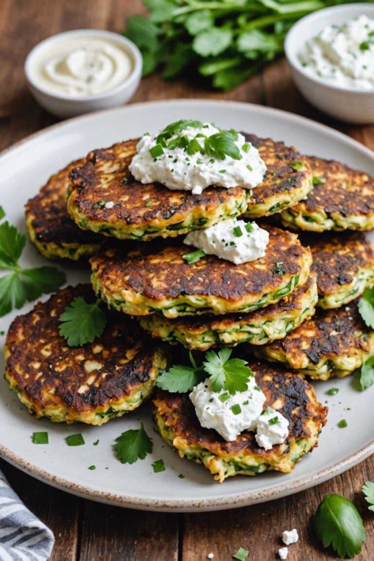 Greek Zucchini Fritters