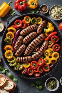 Grilled Italian Sausage With Peppers And Onions