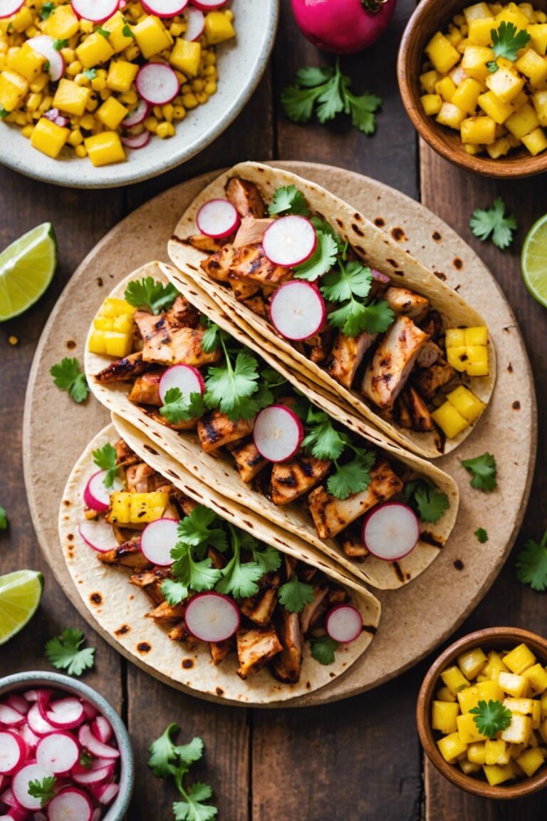 Grilled Pork Tacos Al Pastor