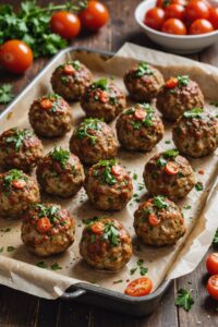 Ground Turkey Ricotta Meatballs