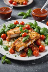 Herbed Chicken Tenders With Tomato Sauce