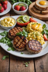 Homemade Grilled Breakfast Sausage Patties