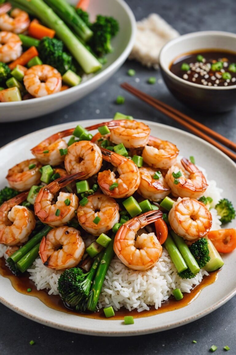 Homemade Teriyaki Shrimp