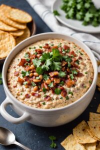 Hot Bean And Bacon Dip