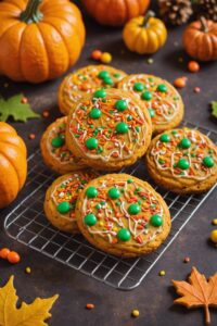 Iced Pumpkin Cookies