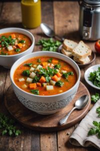 Instant Pot Frozen Vegetable Soup