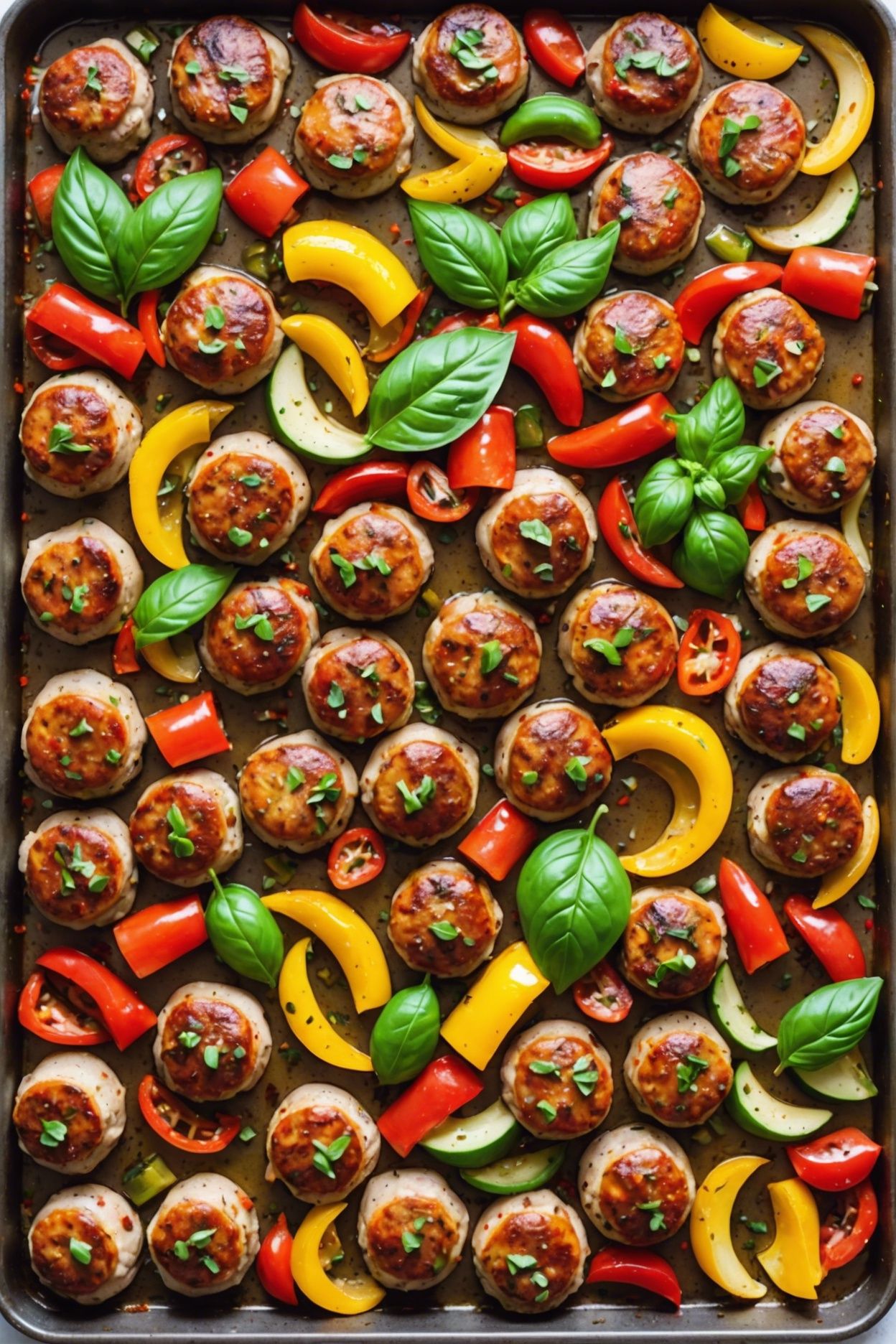 Italian Chicken Sausage And Peppers