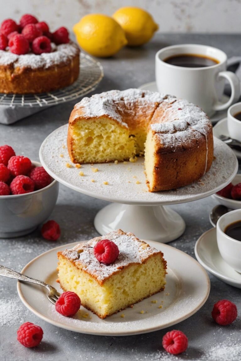 Italian Lemon Coffee Cake