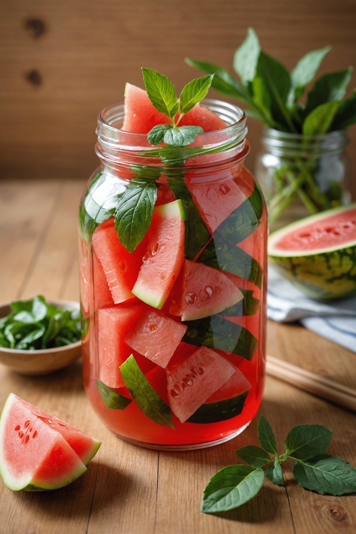 Japanese Pickled Watermelon Rind