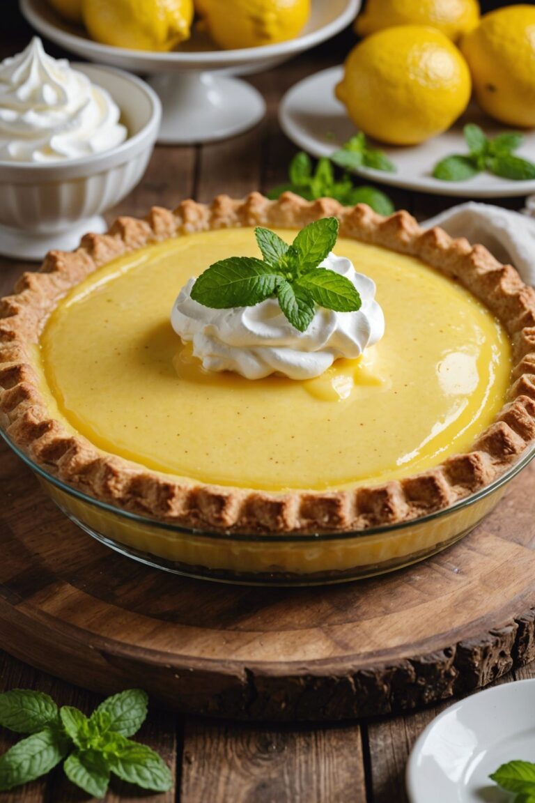 Lemon Custard Pie