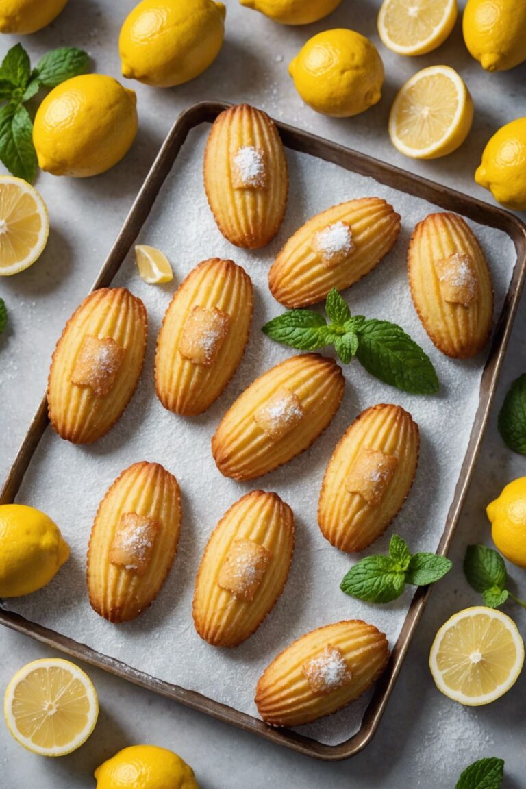 Lemon Madeleines