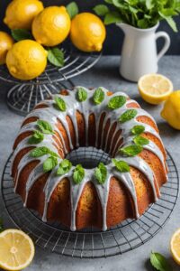 Lemon Poppy Seed Bundt Cake