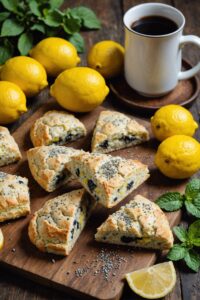 Lemon Poppy Seed Scones