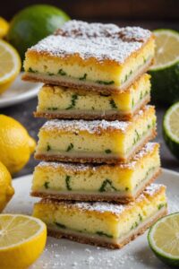 Lemon Zucchini Bars