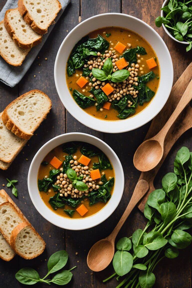 Lentil Soup With Greens