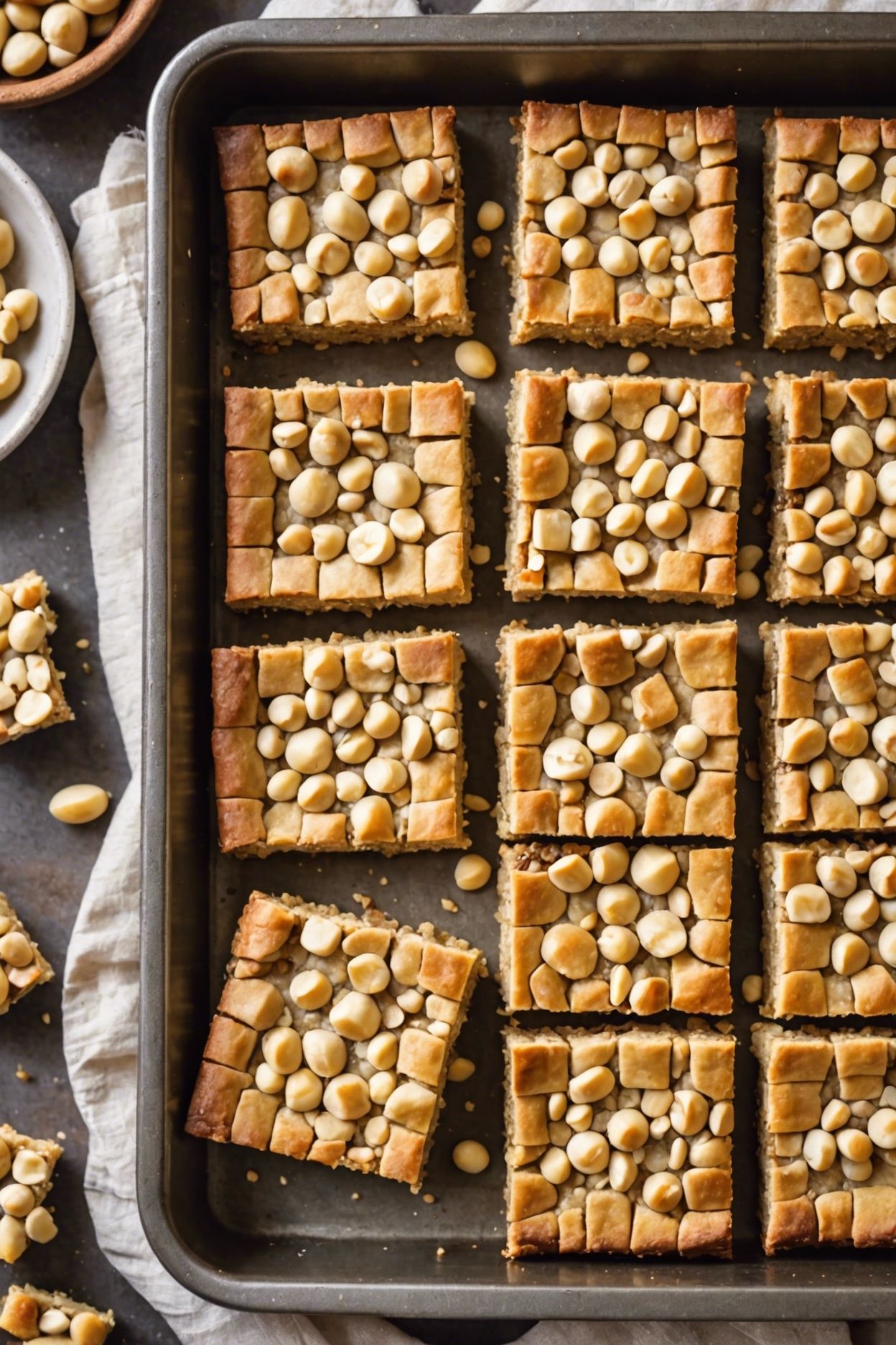 Macadamia Nut Bars