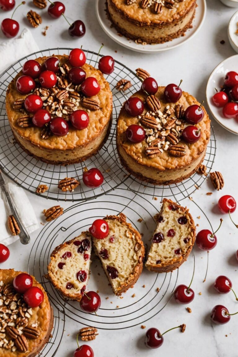 Maraschino Cherry Nut Cake