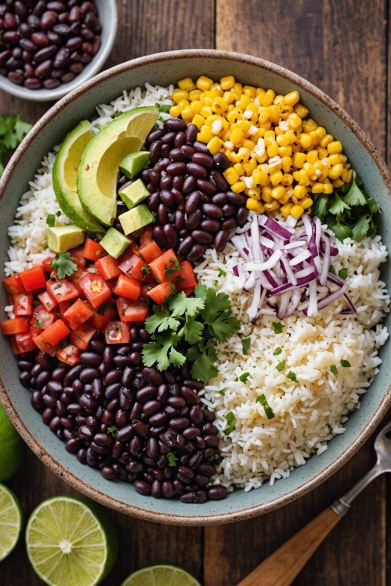 Mexican Bean And Rice Salad