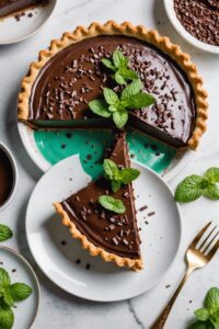 Mint Chocolate Cream Pie