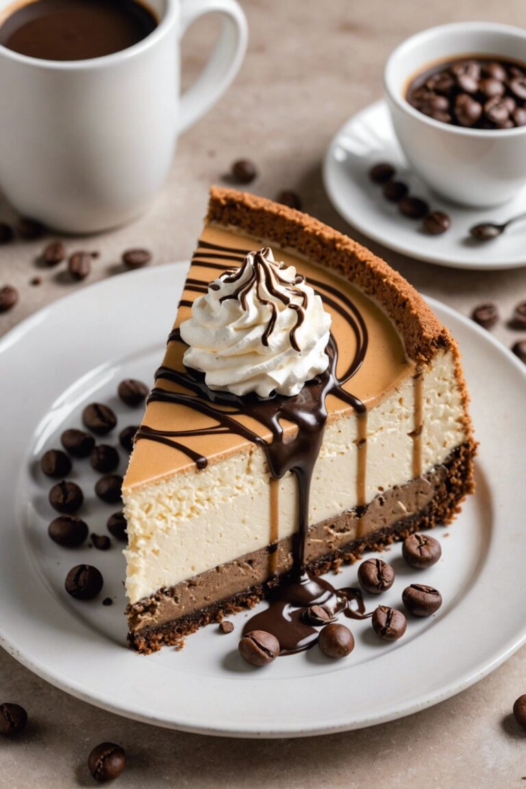 Mocha Blanca Cheesecake