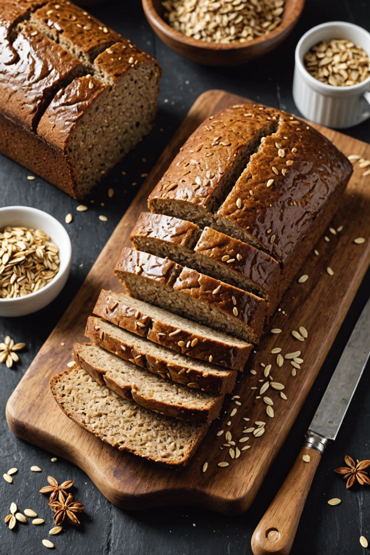 Molasses Oat Bran Bread