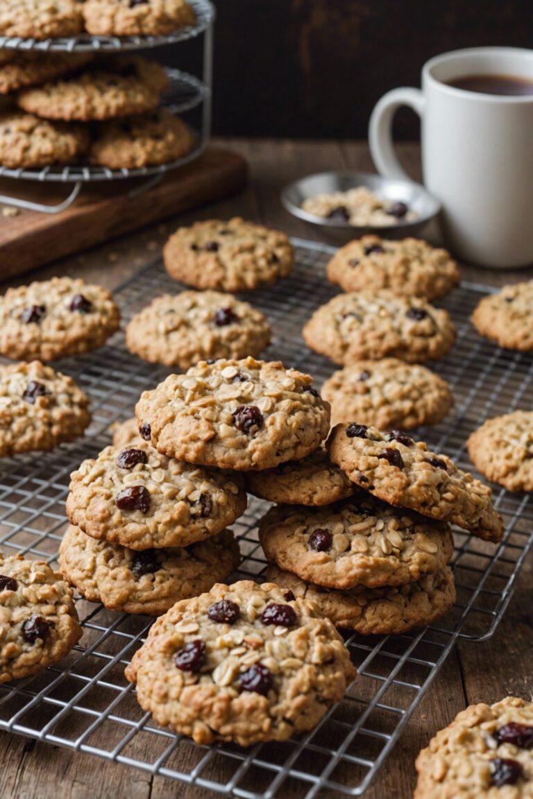 Moms Raisin Oatmeal Cookies