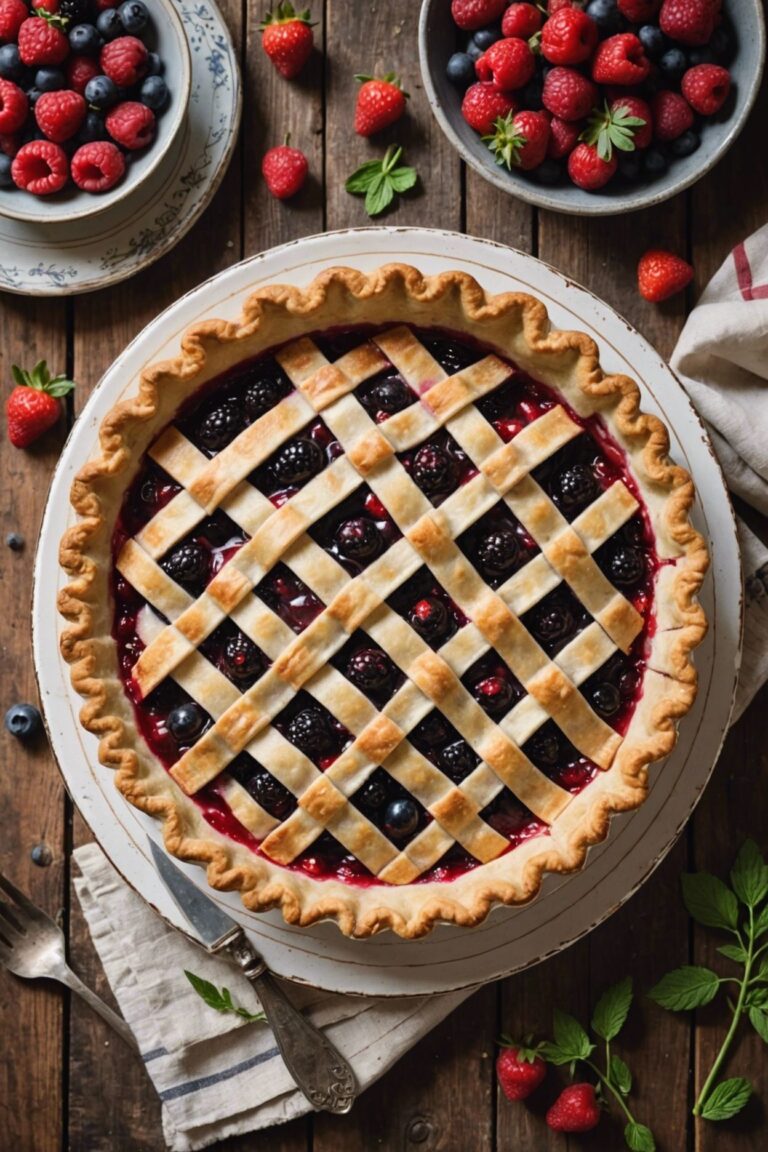 My Grandmothers Best Berry Pie