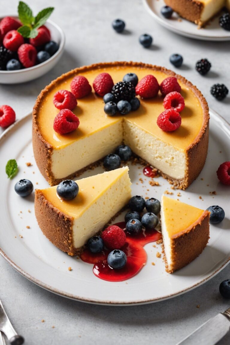 New York Ricotta Cheesecake