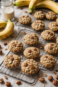 Oatmeal Banana Nut Cookies