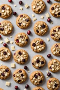 Oatmeal Cranberry White Chocolate Chunk Cookies