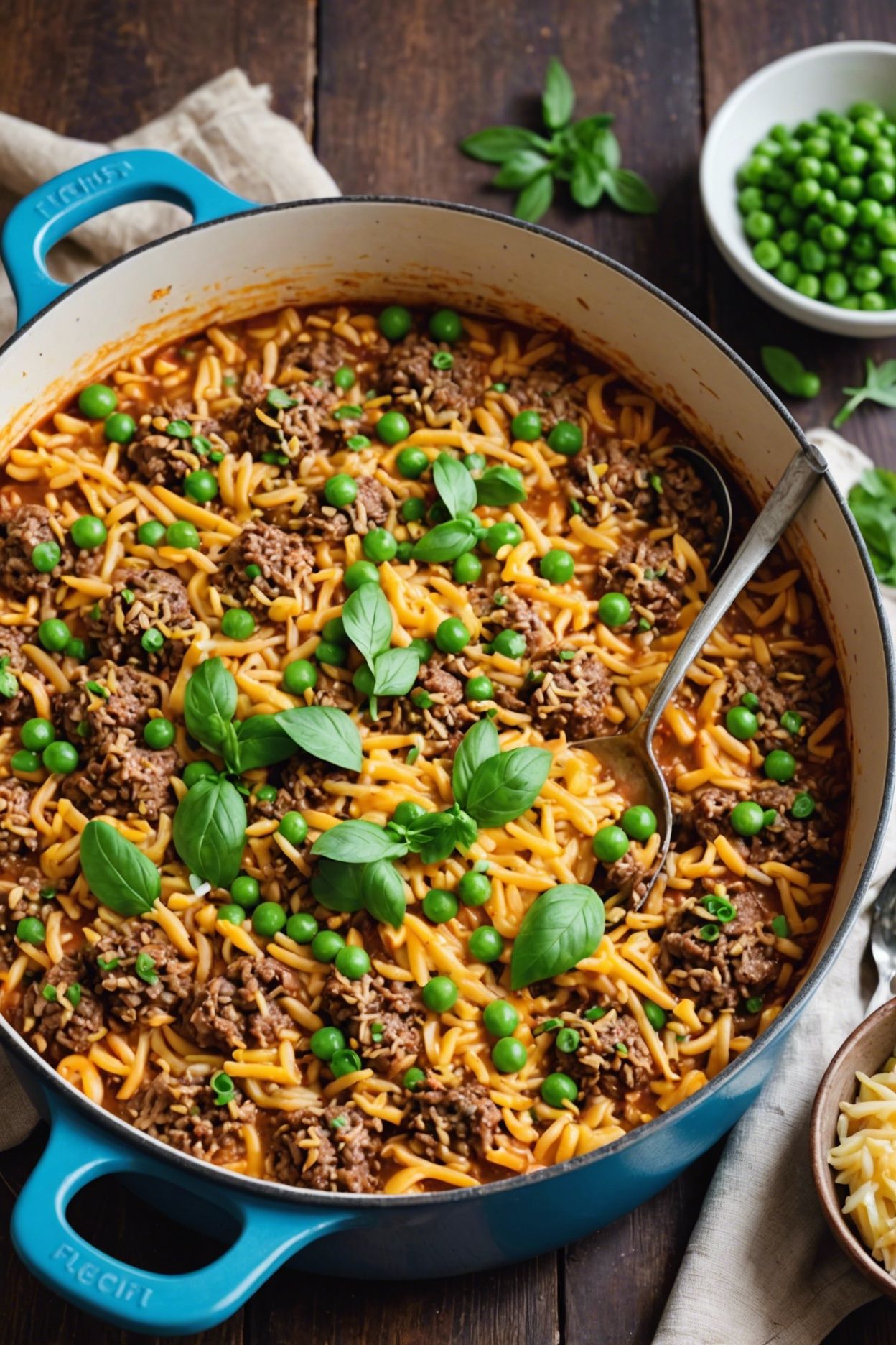 One Pot Creamy Ground Beef And Orzo – The Delish Recipe