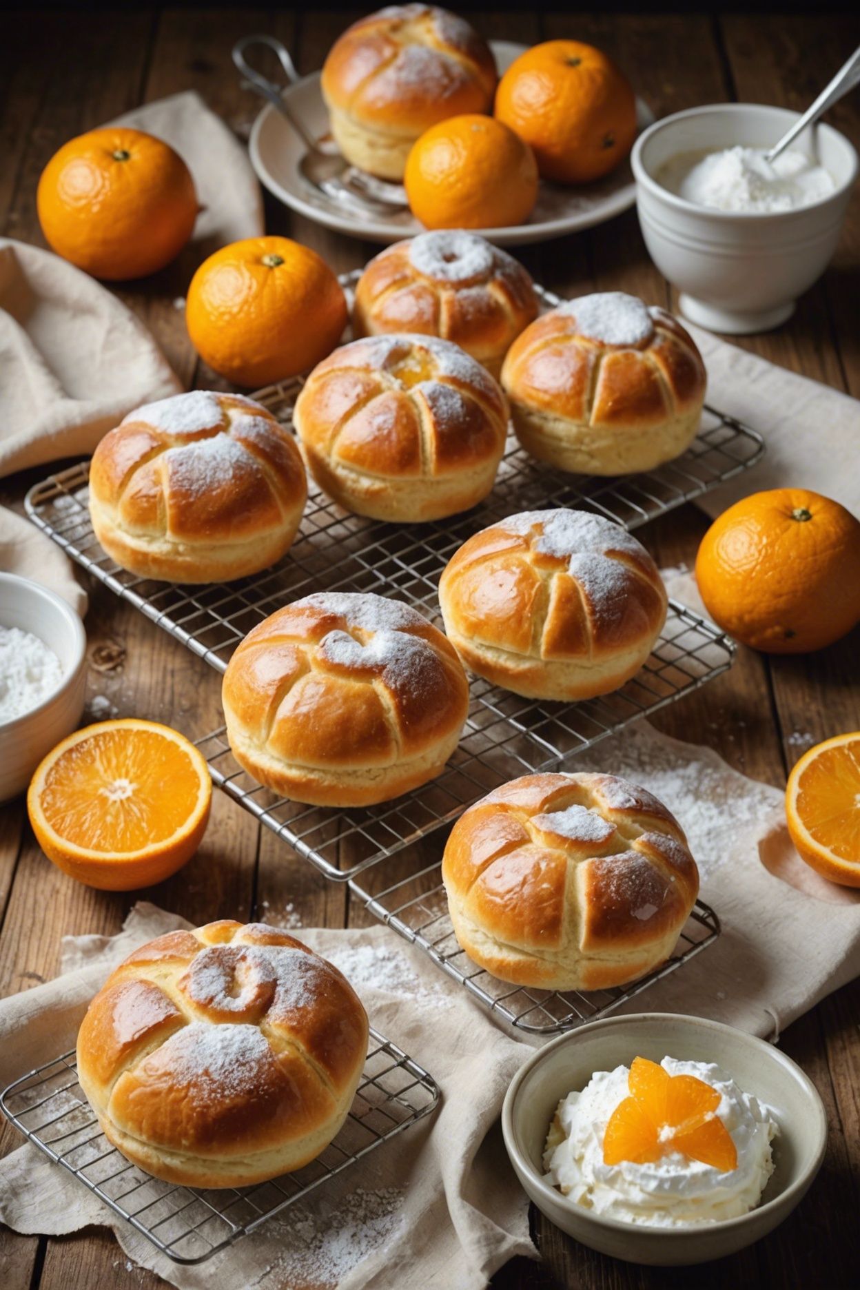 Orange Buns Recipe