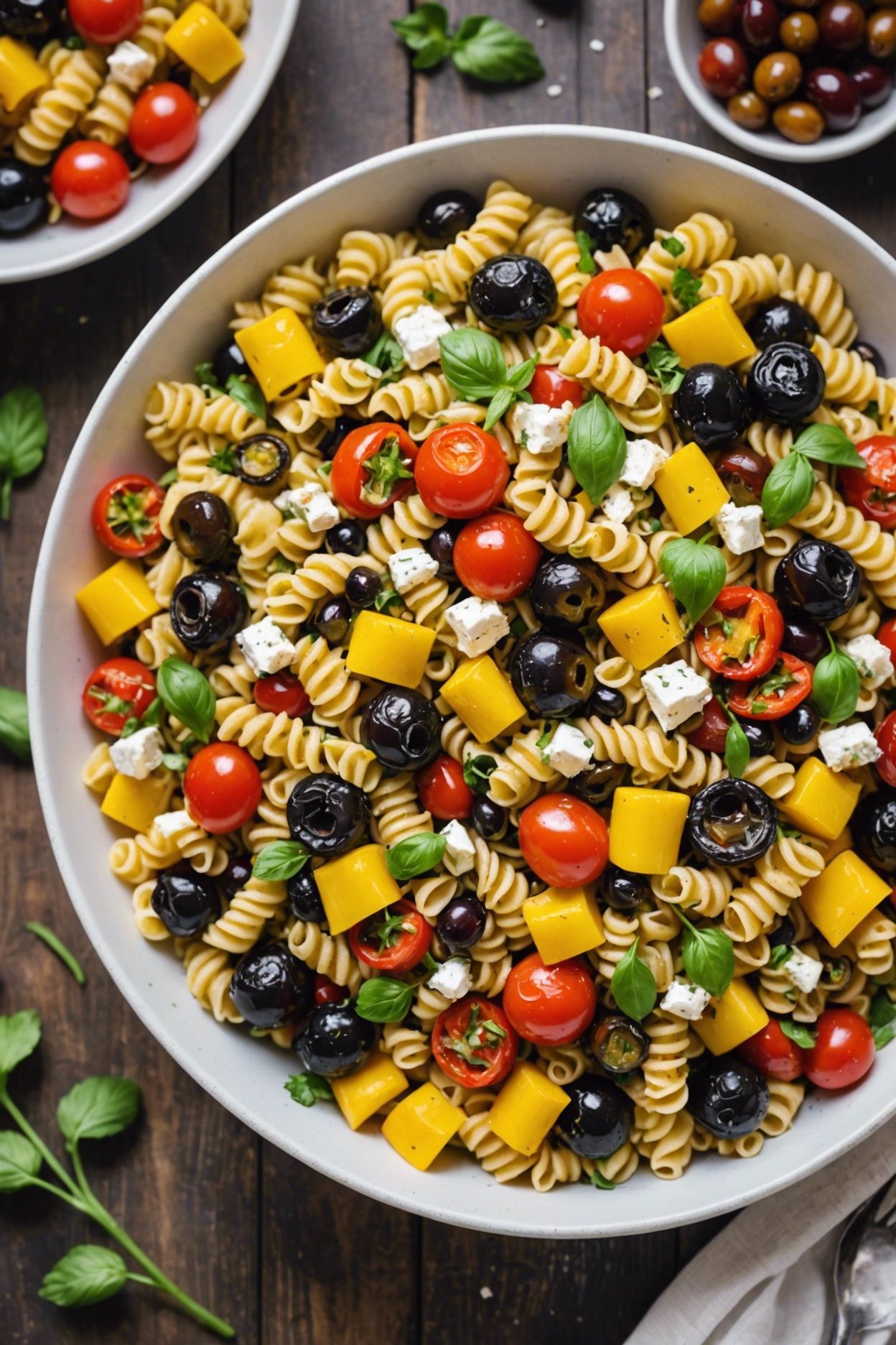 Pasta Salad With Roasted Vegetables