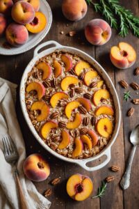 Peach Dump Cake