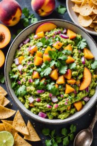 Peach Guacamole