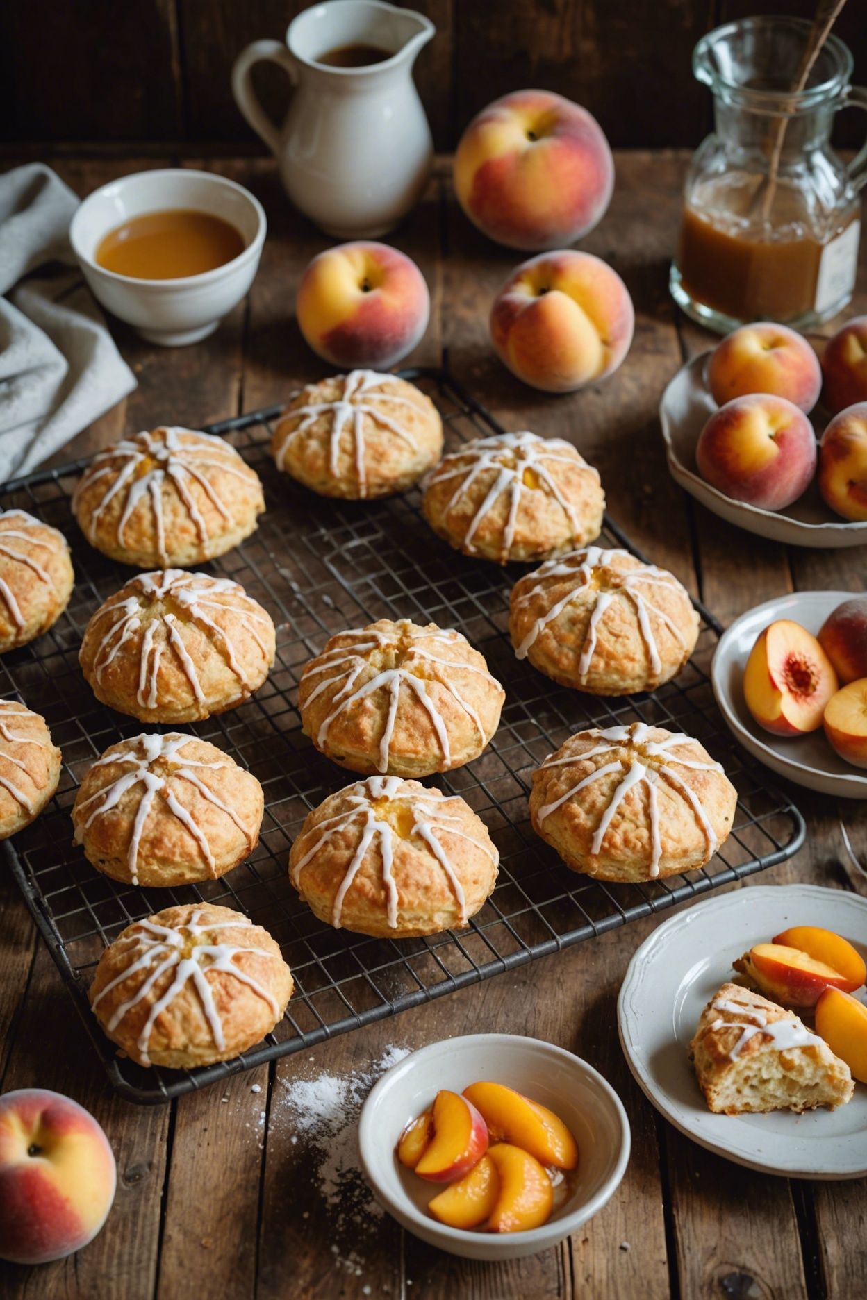 Peach Scones