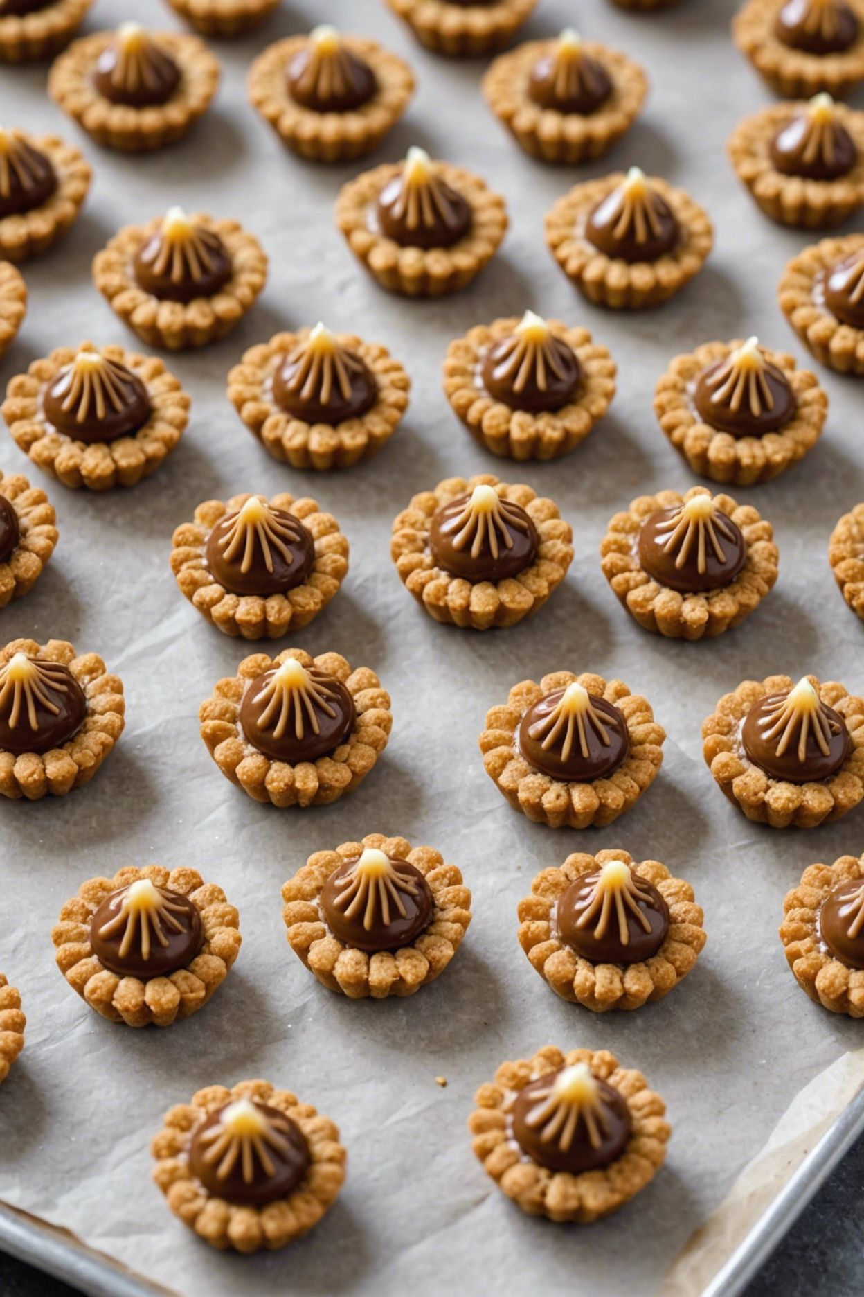 Peanut Butter Candy Blossoms