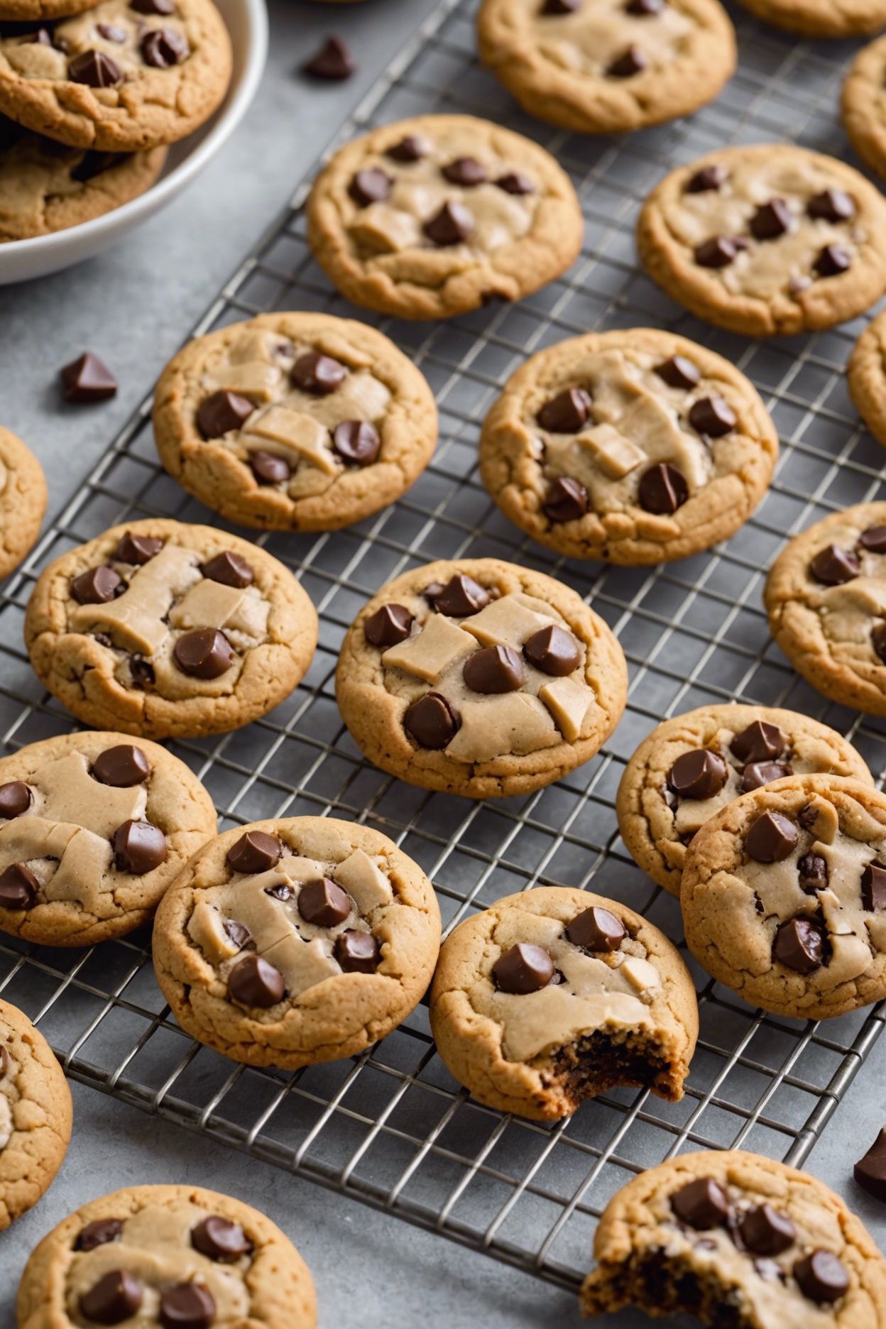 Peanut Butter Choco Chip Cookies