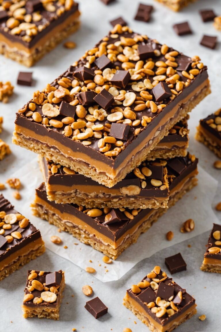 Peanut Butter Cornflake Crunch Bars