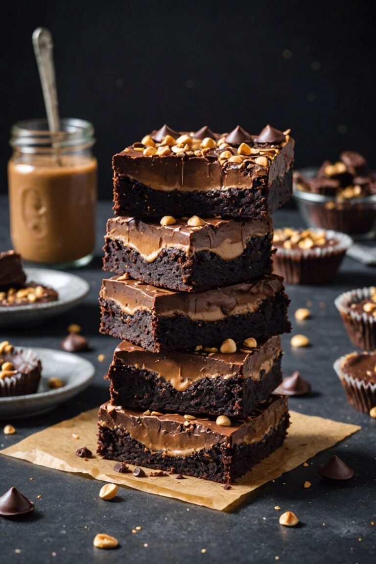 Peanut Butter Cup Brownies