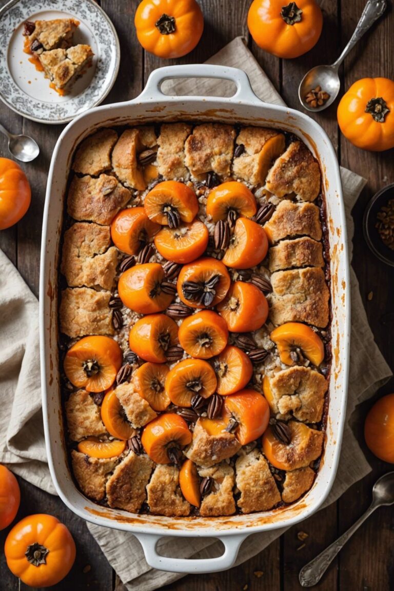 Persimmon Cobbler