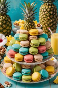 Pina Colada Macaroons